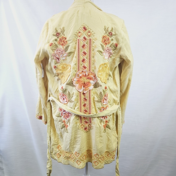 NWT Driftwood Abby Harvest Embroidered Kimono/Jacket Large - Picture 11 of 16